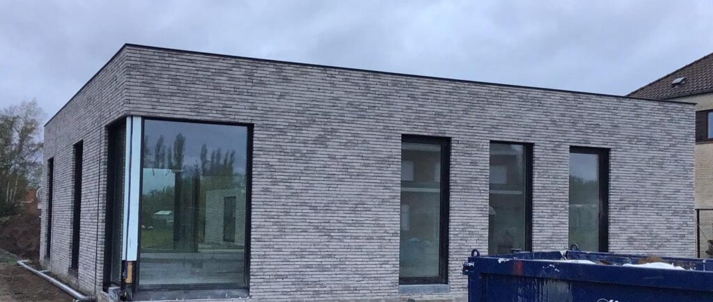 3D visualisatie exterieur &mdash; woning Slaets, Rumst