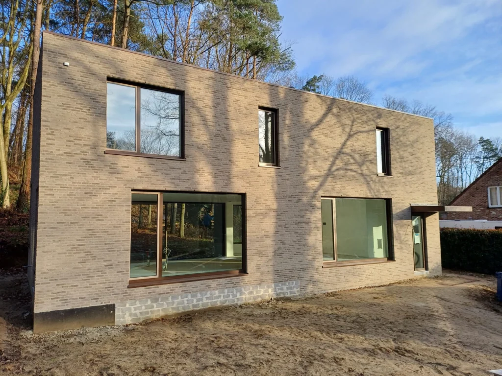 Exterieur bakstenen woning &mdash; woning Depoorter, Rotselaar