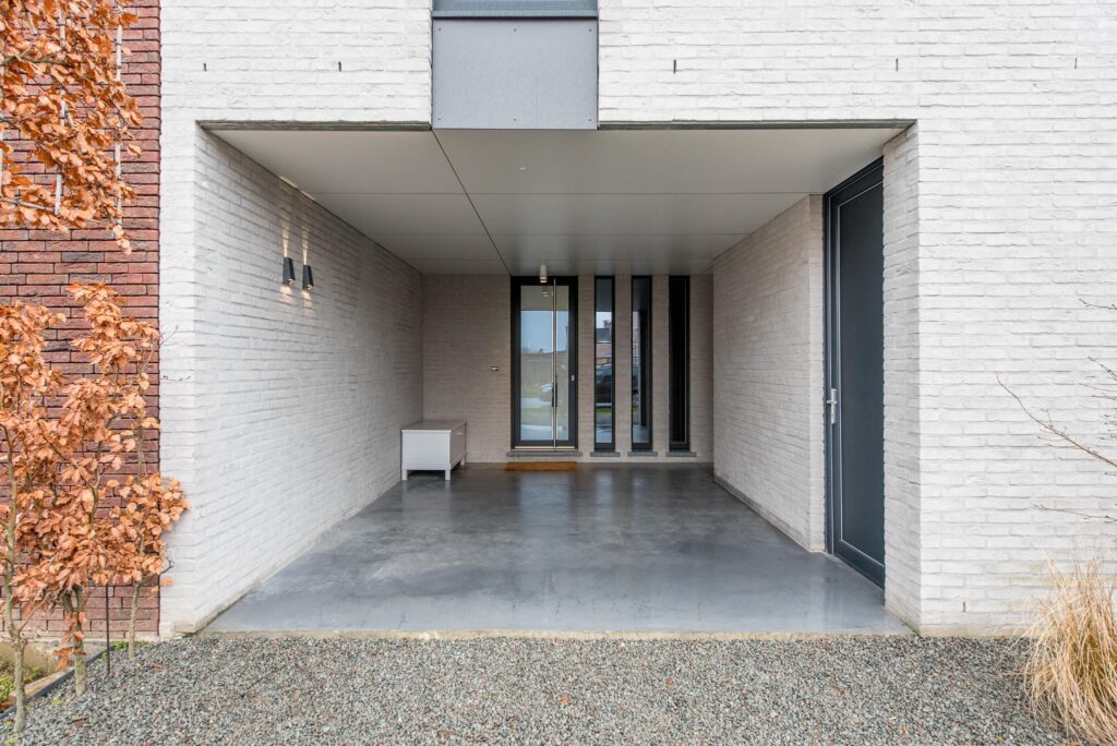 Gevelbekleding detail &mdash; woning Vervliet-Pilate, Ranst