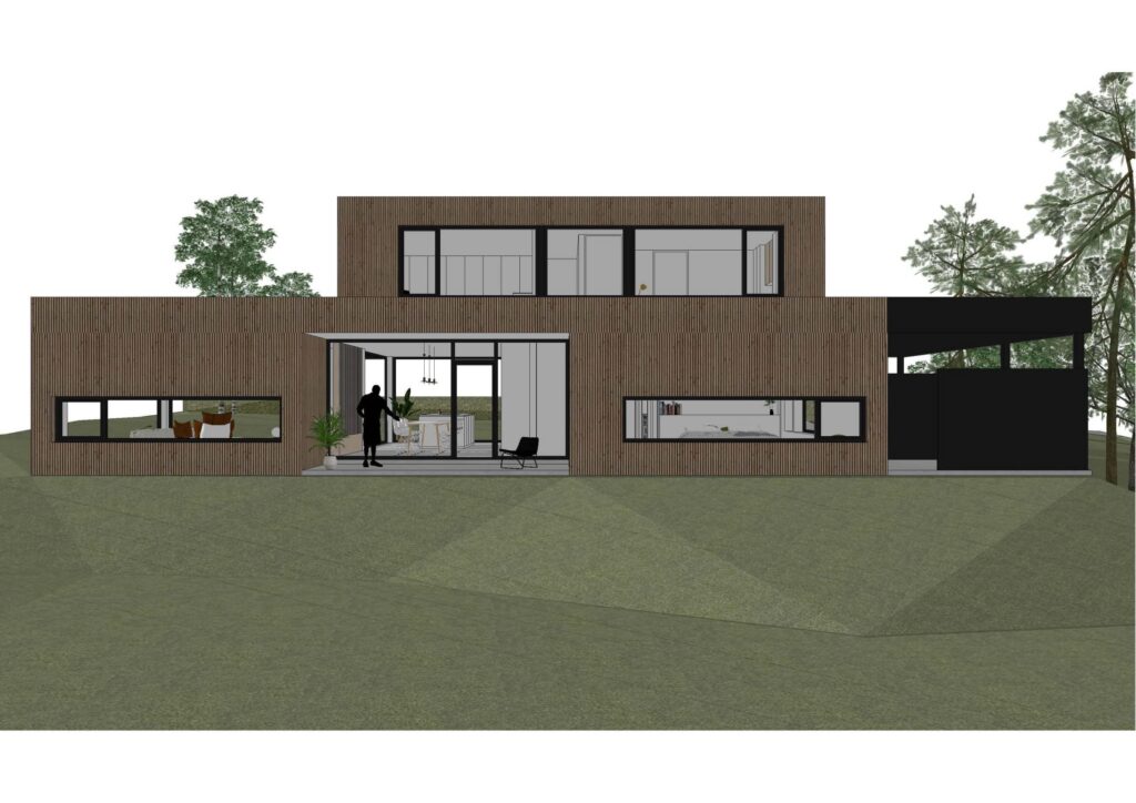 3D-render &mdash; woning Van Lommel, Kasterlee-Lichtaart