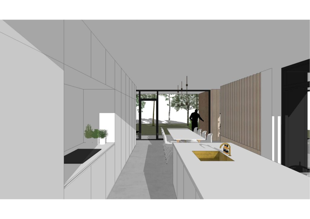 3D-render &mdash; woning Van Lommel, Kasterlee-Lichtaart