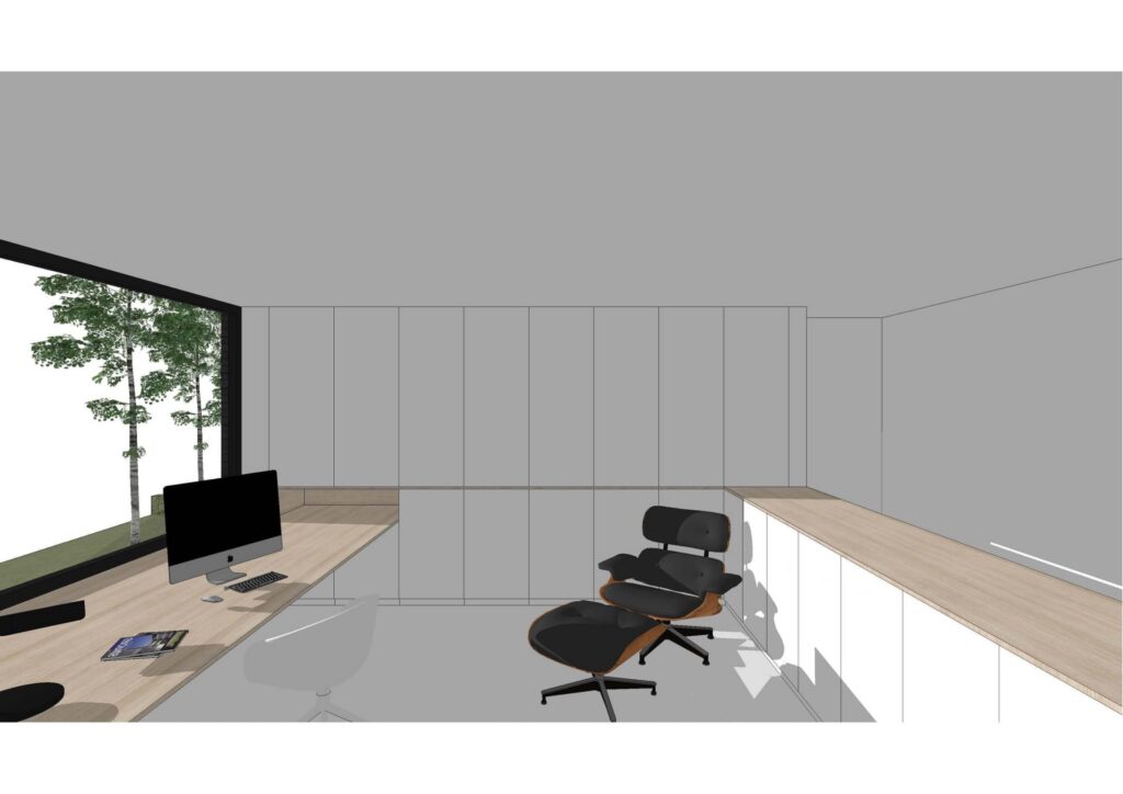 3D-render &mdash; woning Van Lommel, Kasterlee-Lichtaart