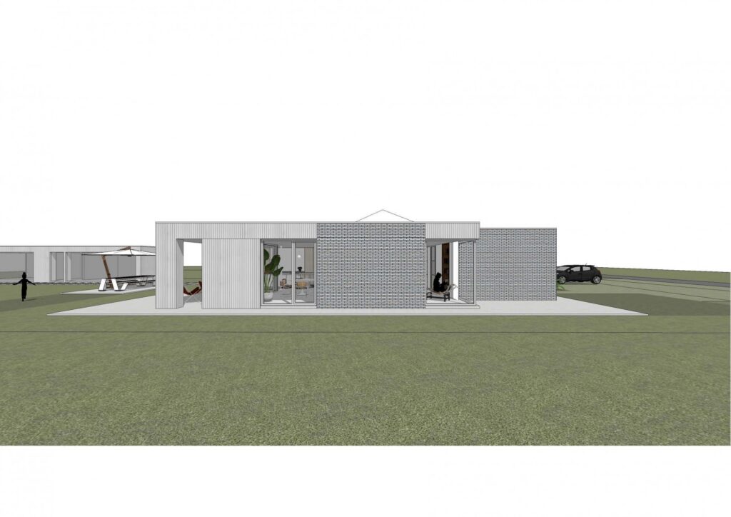3D visualisatie keuken &mdash; woning Slaets, Rumst