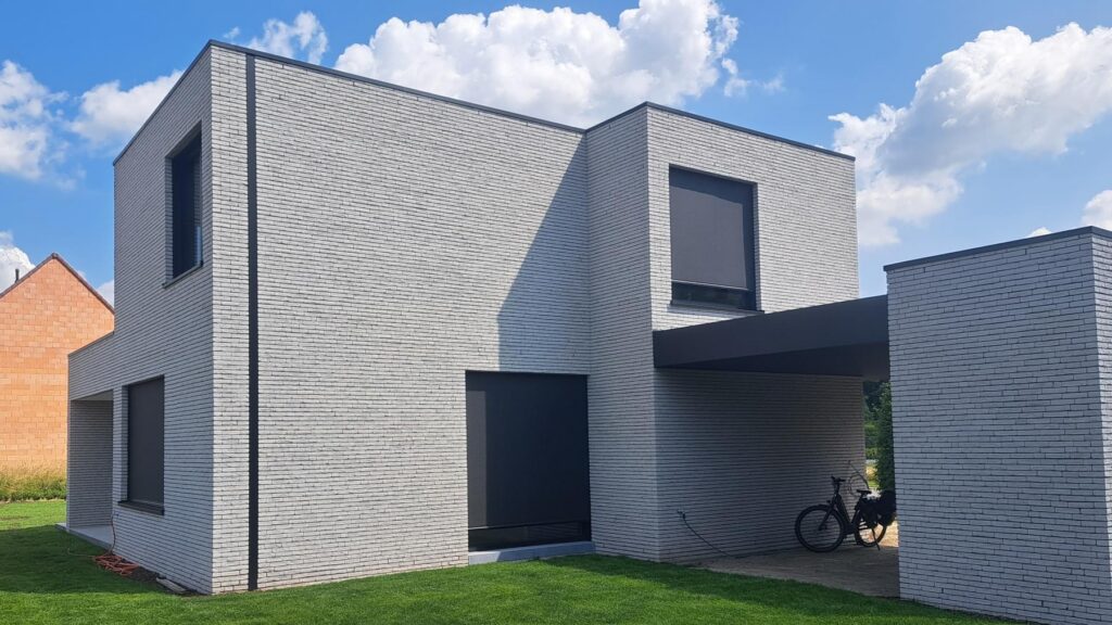 Exterieur achtergevel &mdash; woning Van Aerschot, Heist-op-den-Berg