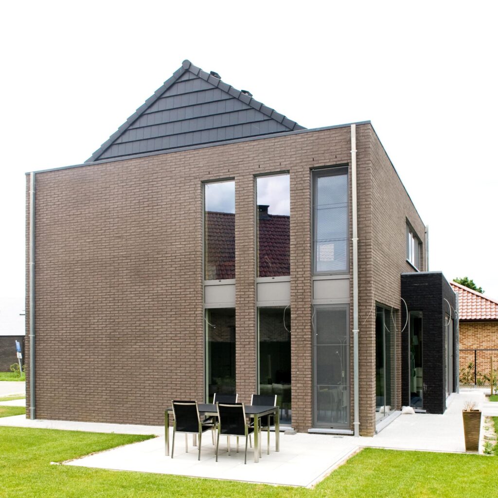 Vooraanzicht woning &mdash; woning De Backer, Herselt