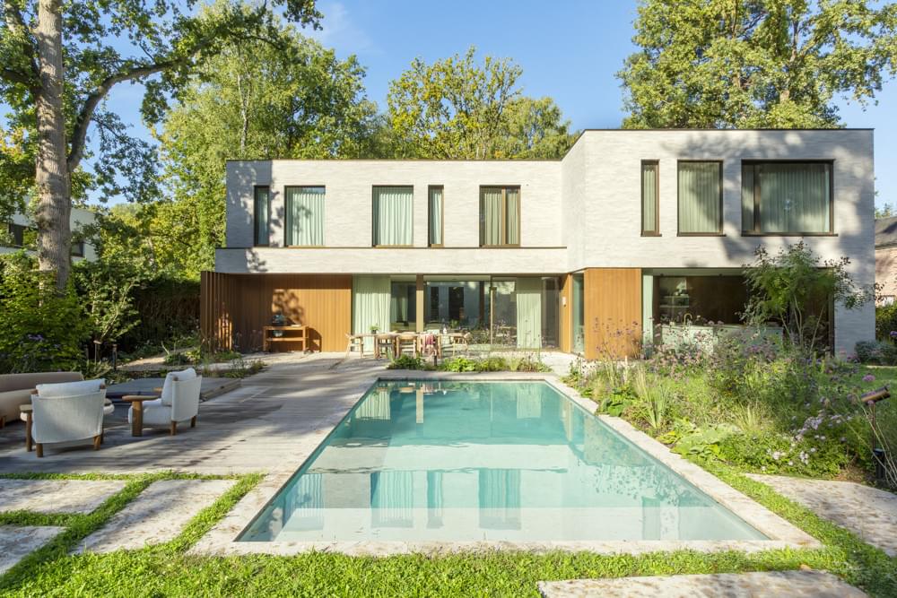 Exterieur tuin &mdash; woning Van Looveren-Avonds, Schilde