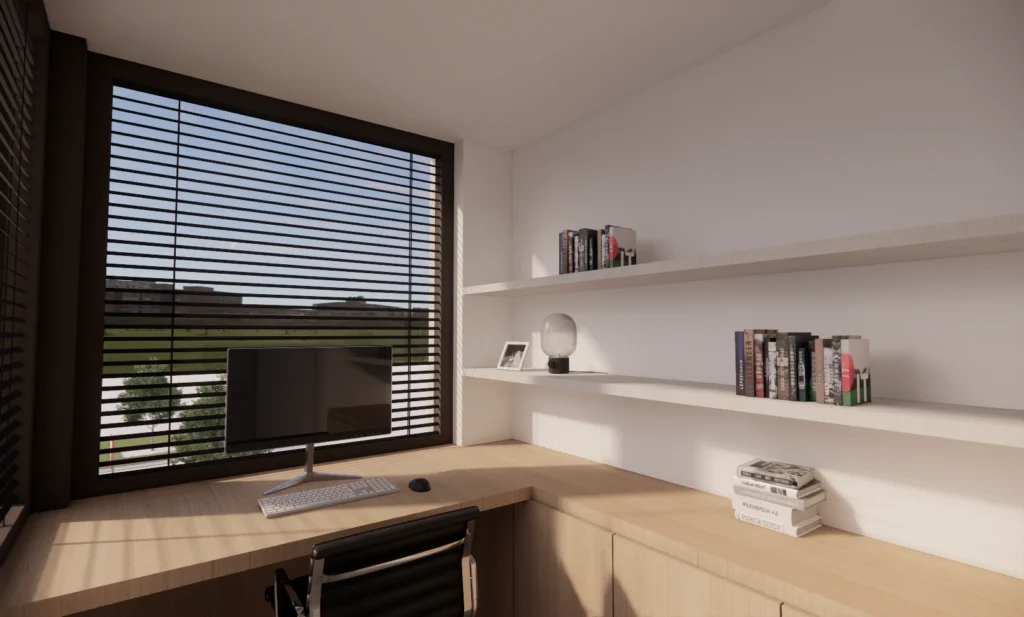 3D-render bureau &mdash; woning Van Winckel-Van Molle, Schilde