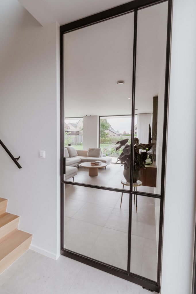 Overloop met daglicht &mdash; woning Bens-Mols, Geel