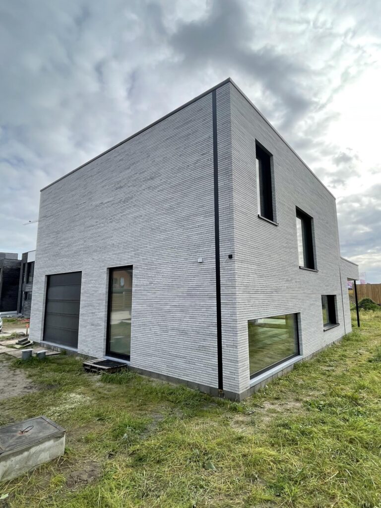 Exterieur zijgevel &mdash; woning Vaes, Beerse