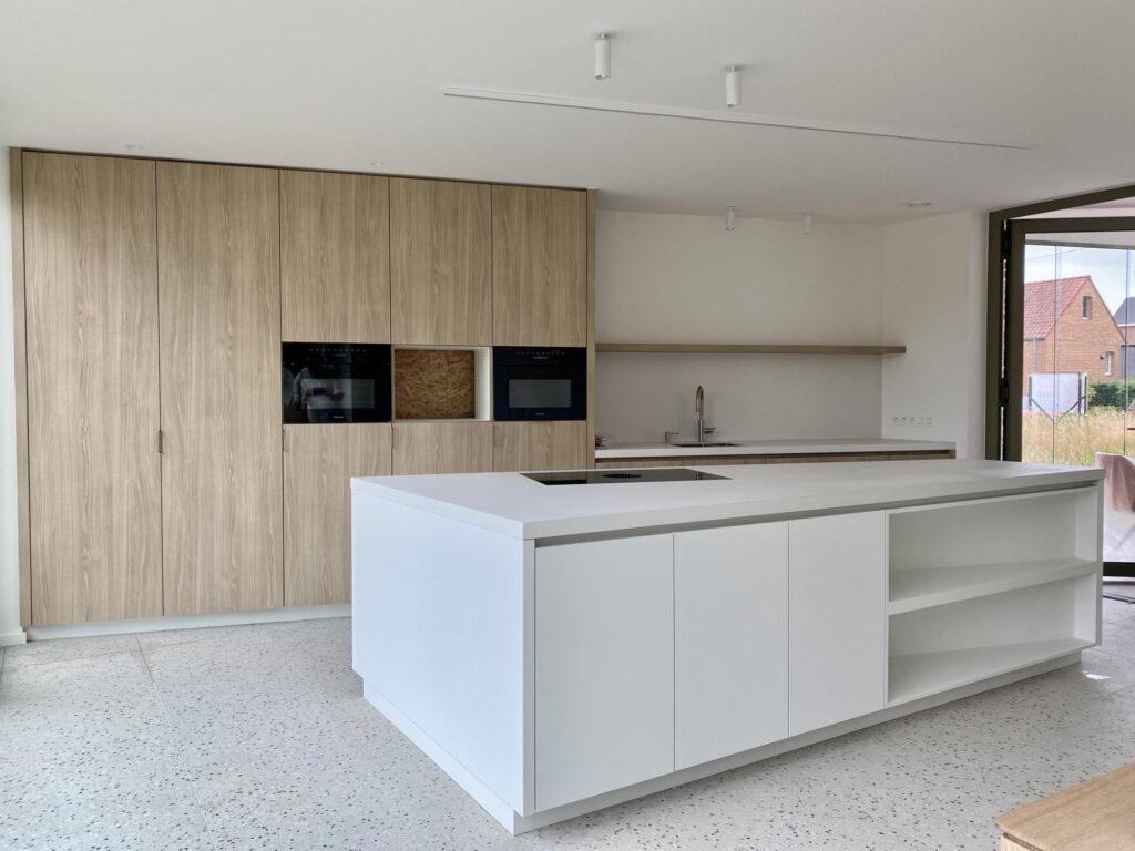 Keuken aanrecht &mdash; woning Van Aerschot, Heist-op-den-Berg