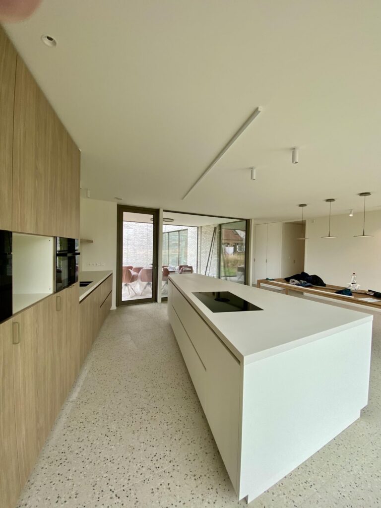 Keuken eiland &mdash; woning Van Aerschot, Heist-op-den-Berg