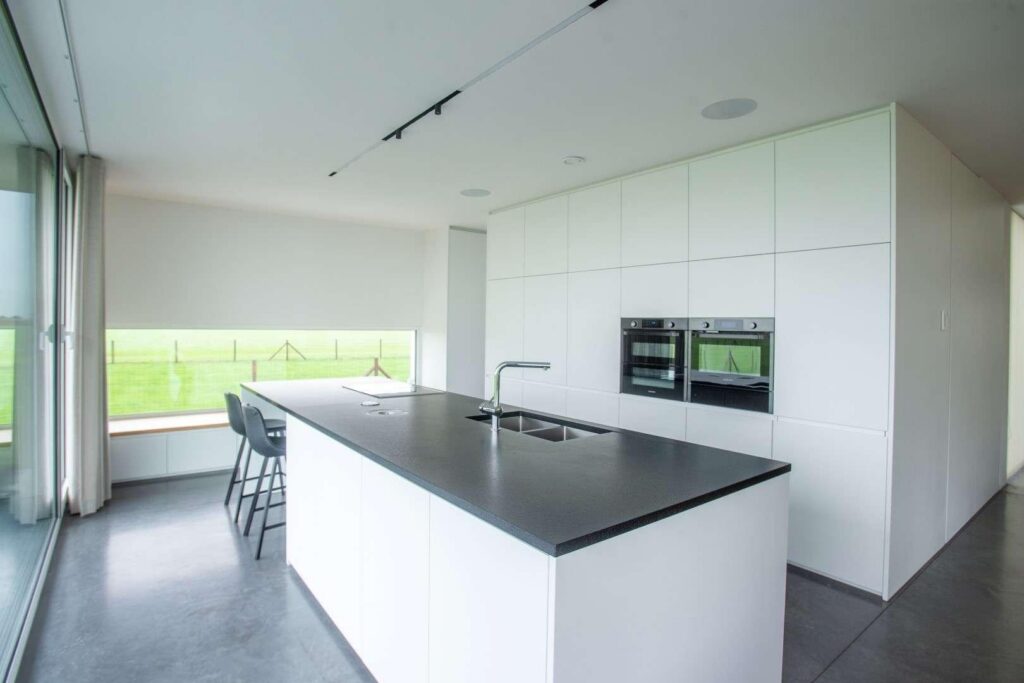 Keuken en eetkamer &mdash; woning Olbrechts, Geetbets
