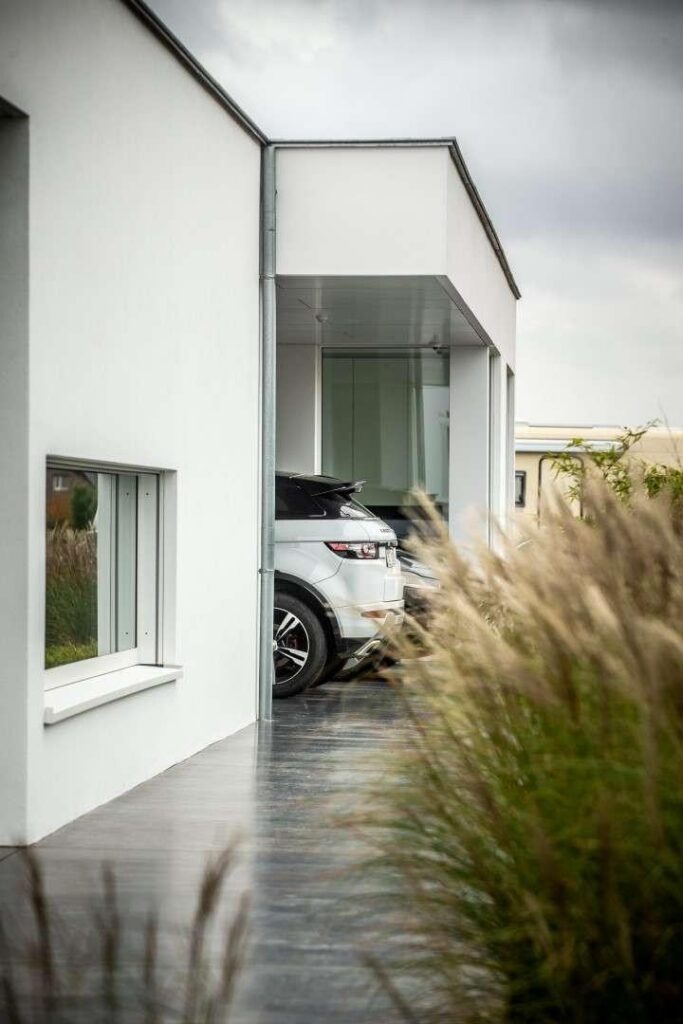 Exterieur zijgevel &mdash; woning Olbrechts, Geetbets