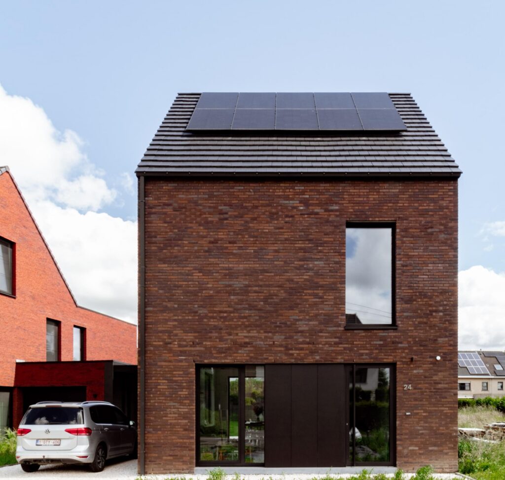 Voorgevel &mdash; woning Verschelen, Lier