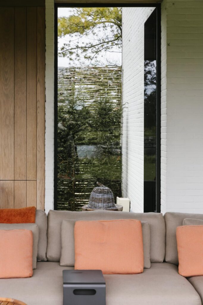Leefruimte warm interieur &mdash; woning Eyskens, Oud-Turnhout