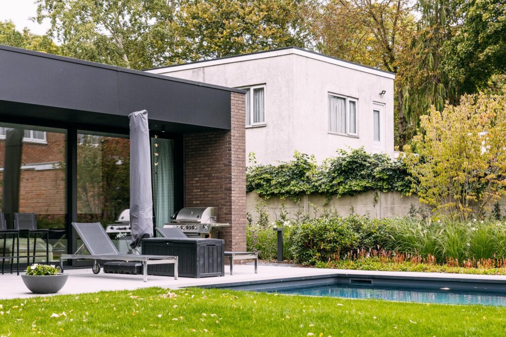 Terras &mdash; woning Mevrouw Smit, Vosselaar