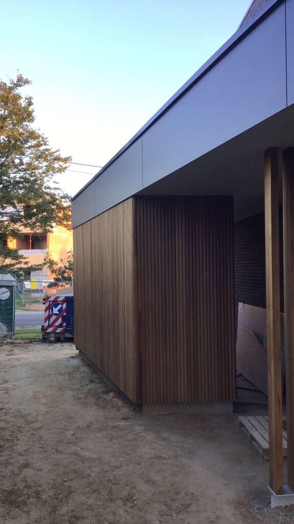 Exterieur zijgevel &mdash; woning Sooghen-Pien, Dendermonde