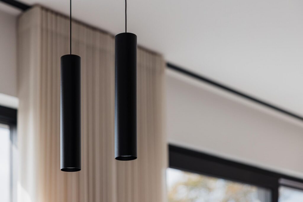 Designhanglamp detail &mdash; woning Cox, Dilsen-Stokkem