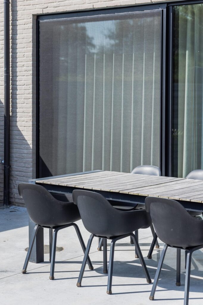 Exterieur woning donker &mdash; woning Nossent, Sint-Katelijne-Waver